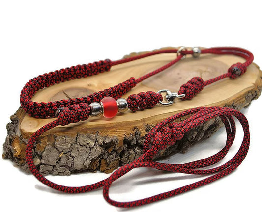 Laisse d'exposition canine Red Diamond