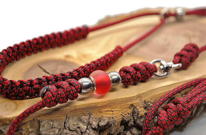 Laisse d'exposition canine Red Diamond
