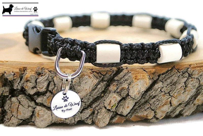 Collier anti-tiques en céramique EM | Laissedewouf Uni