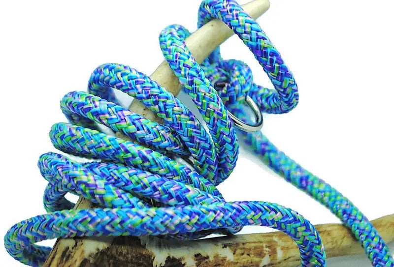 Laisse de wouf | Laisse 3 Points Collection Mermaid en paracorde 8mm ou 10mm
