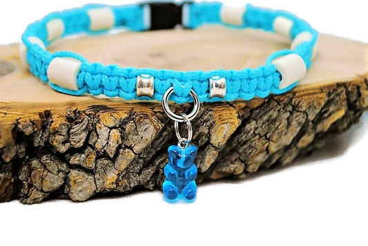 Collier anti-tiques en céramique EM | Laissedewouf Nounours