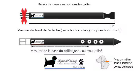 Collier anti-tiques pour chien en céramique EM | Laissedewouf Arc en ciel