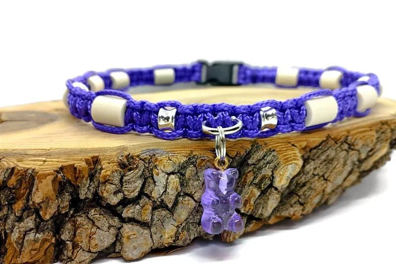 Collier anti-tiques en céramique EM | Laissedewouf Nounours