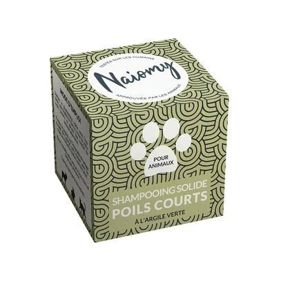 Shampoing solide poils courts Naiomy : 60ml NAIOMY