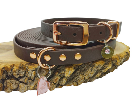 Biothane Kiss Modell 16mm Halsband | Woof Leine