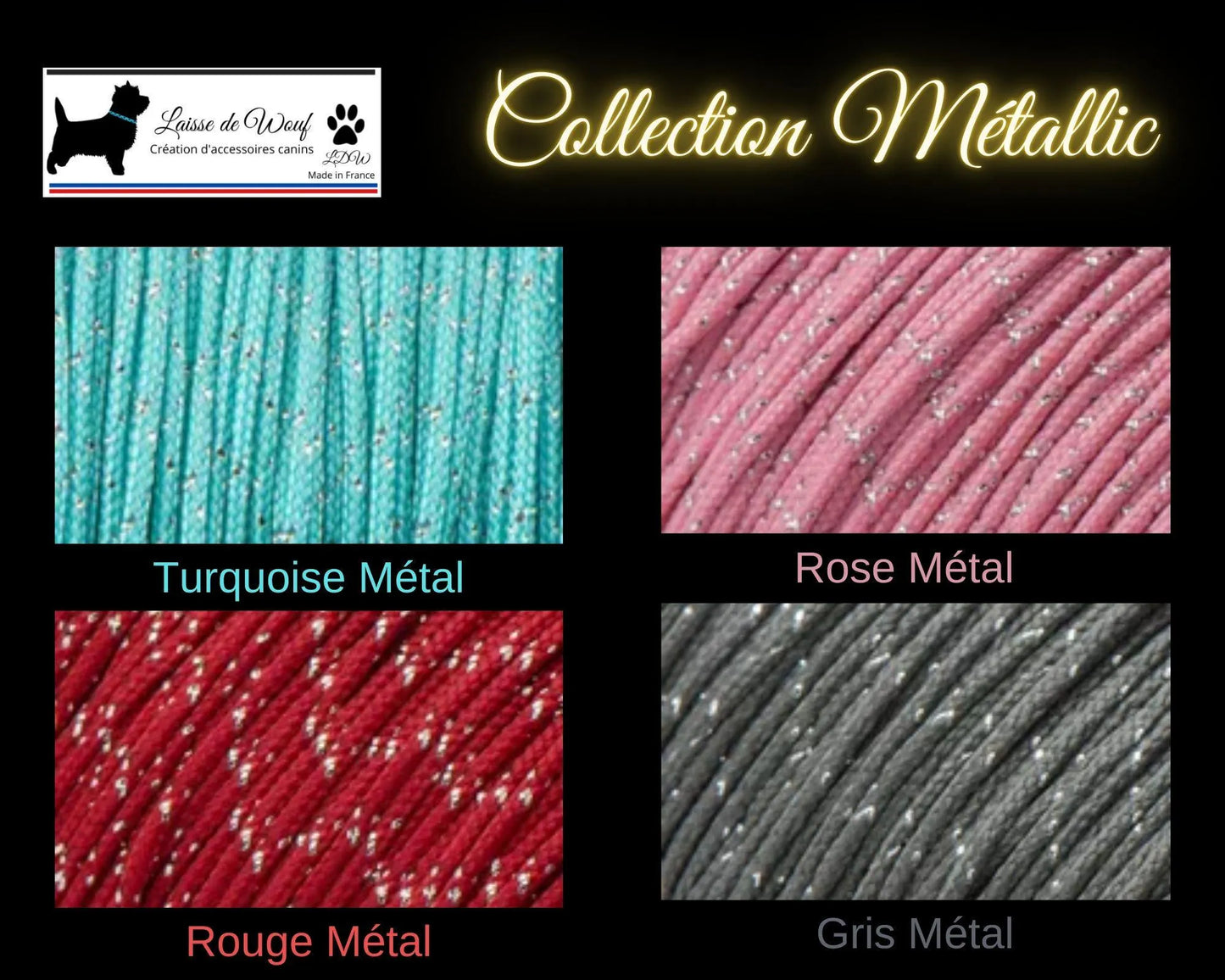 Personalized pendant with pearl | Woof leash