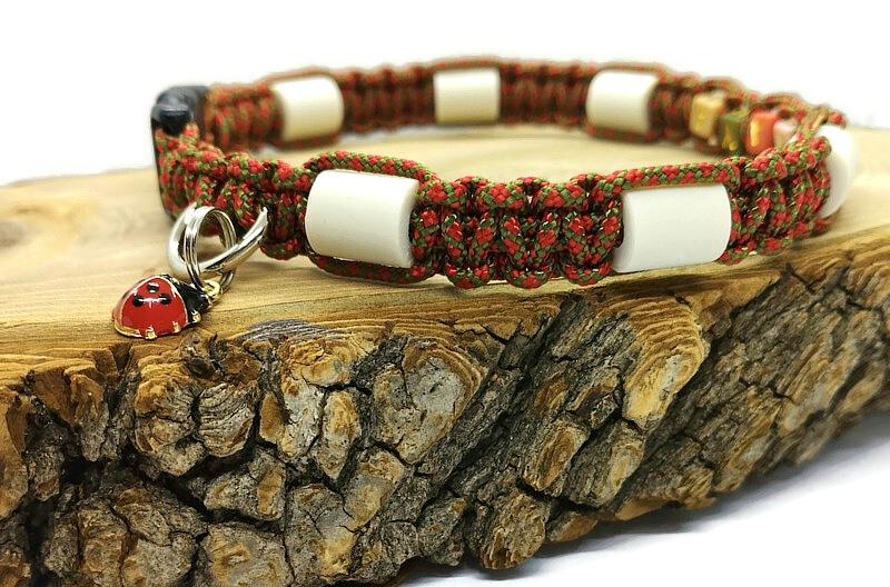 Collier anti-tiques pour chien en céramique EM | Laissedewouf Petites Bêtes