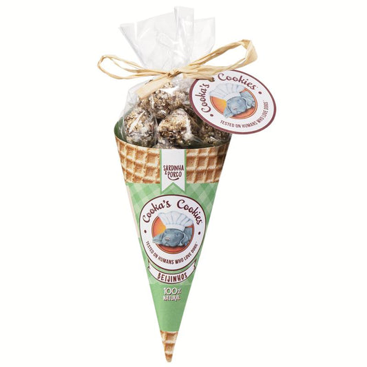 Cornet de friandises porc / sardine - COOKA'S COOKIES