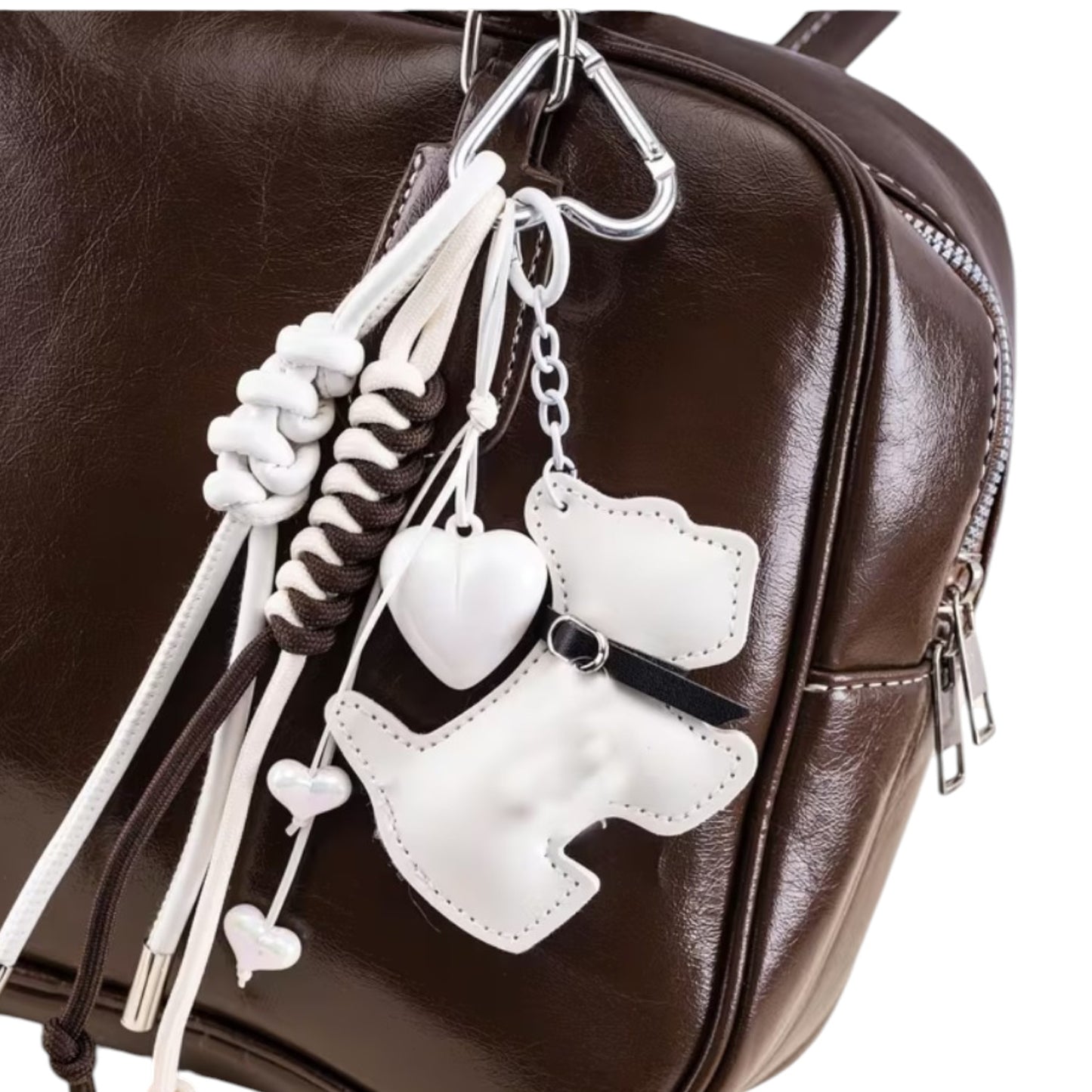 Bijoux de sac Terrier Ecossais blanc