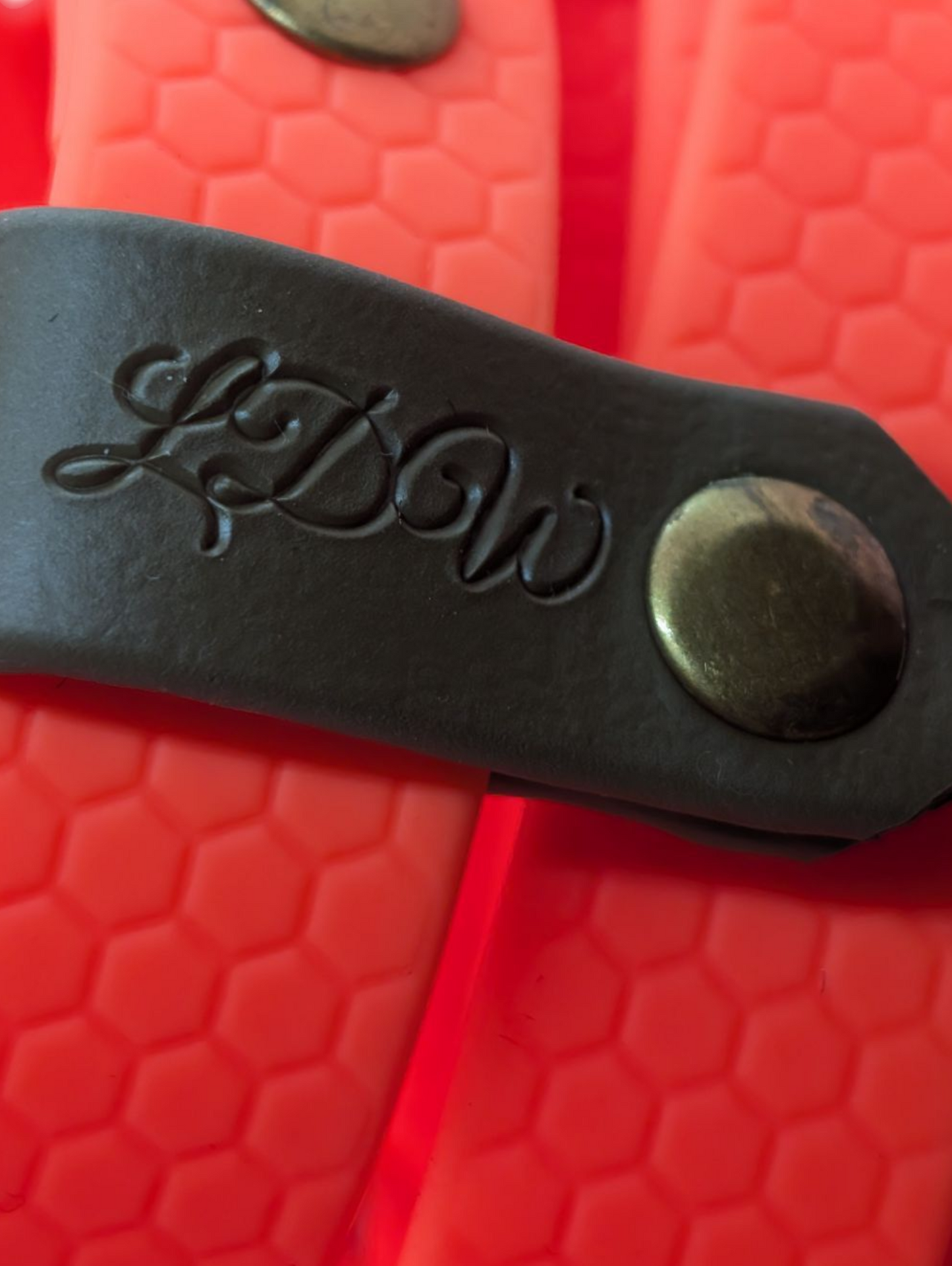 Baroudeur Laisse pour chien Multi-positions 3 points Hexa Orange 20mm | Laisse de Wouf