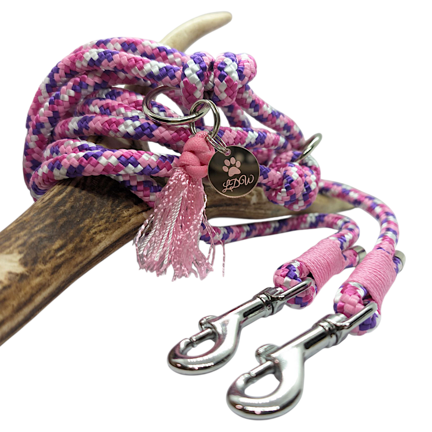 Laisse de wouf | Laisse 3 points Country girl 8mm