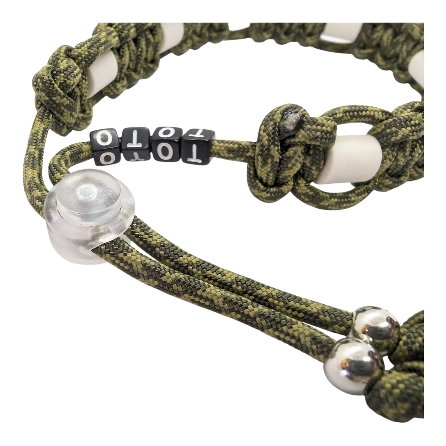 Collier réglable anti-tiques en céramique EM - CAMOUFLAGE