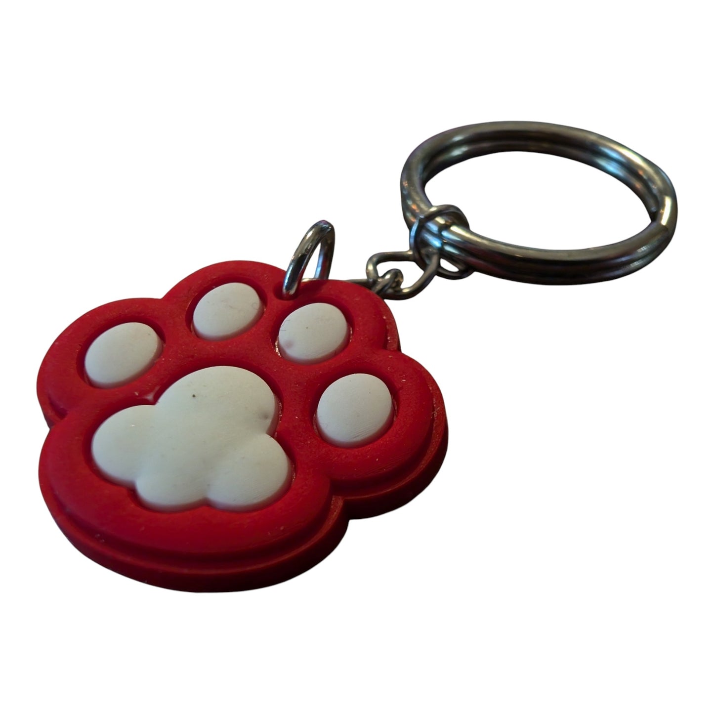 Porte-clés patte de chien personnalisé | Laisse de wouf
