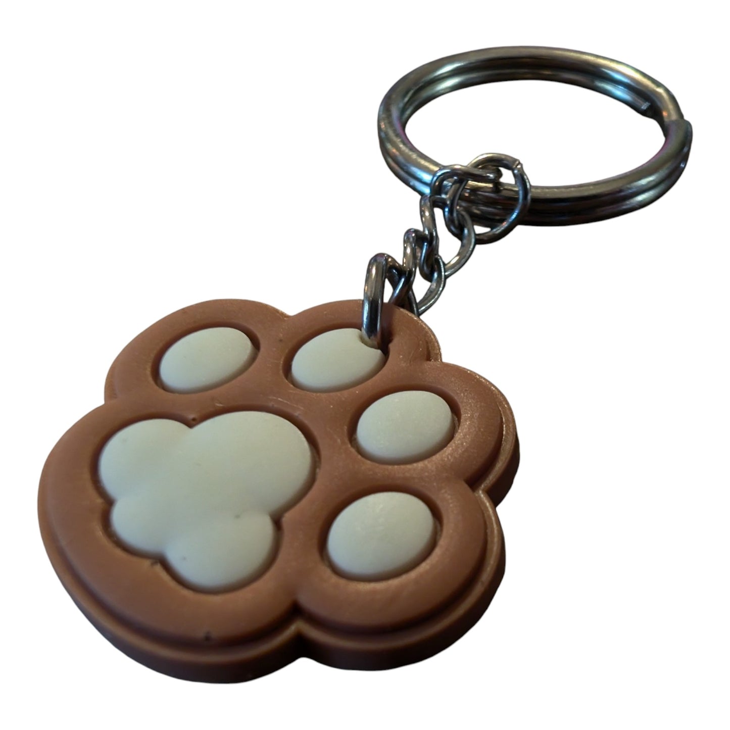 Porte-clés patte de chien personnalisé | Laisse de wouf