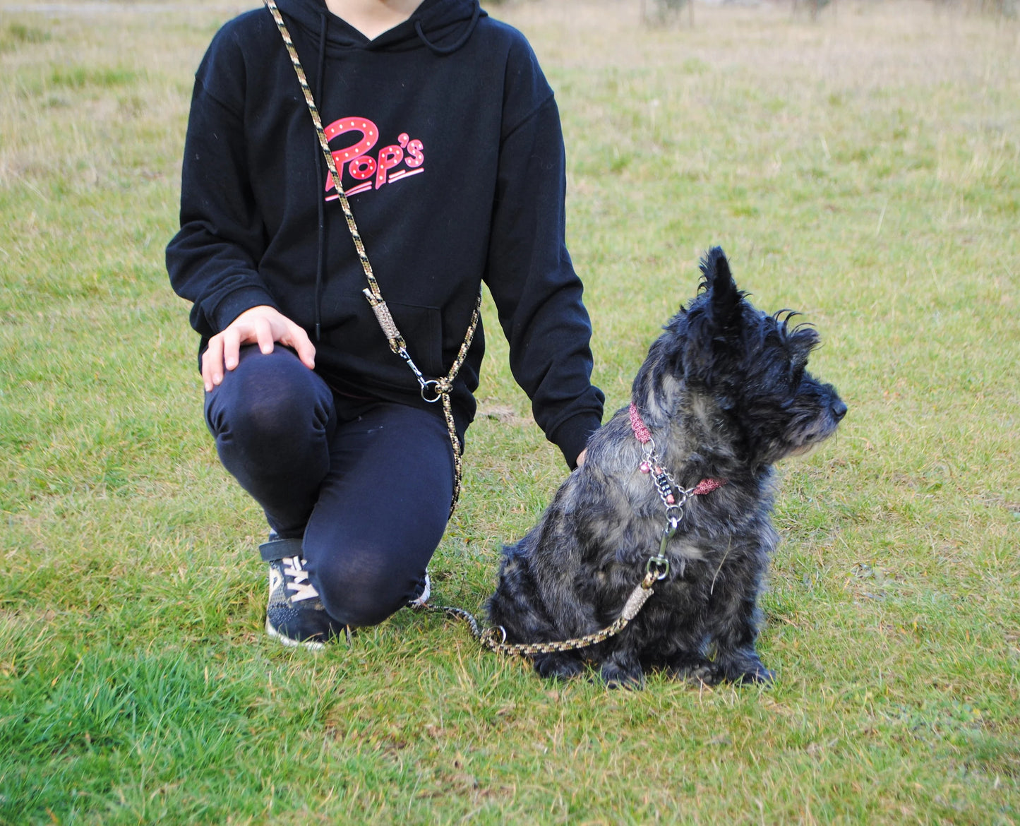 Dog leash | 3-point leash CAMO DOG Camouflage 8mm