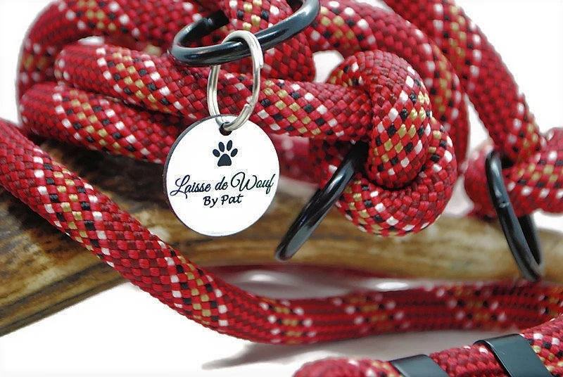 Dog leash | 3-point leash, 10mm rope | various colors