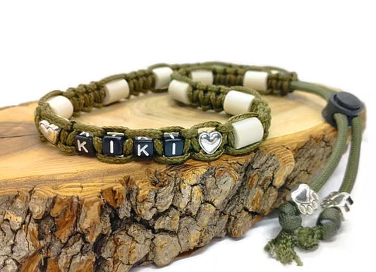 Collier anti-tiques largeur 1cm en céramique EM | Laissedewouf réglable Coeur