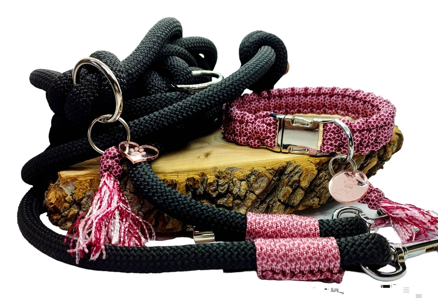 Hundehalsband Diamond Kollektion – 2 cm breit | Hundeleine