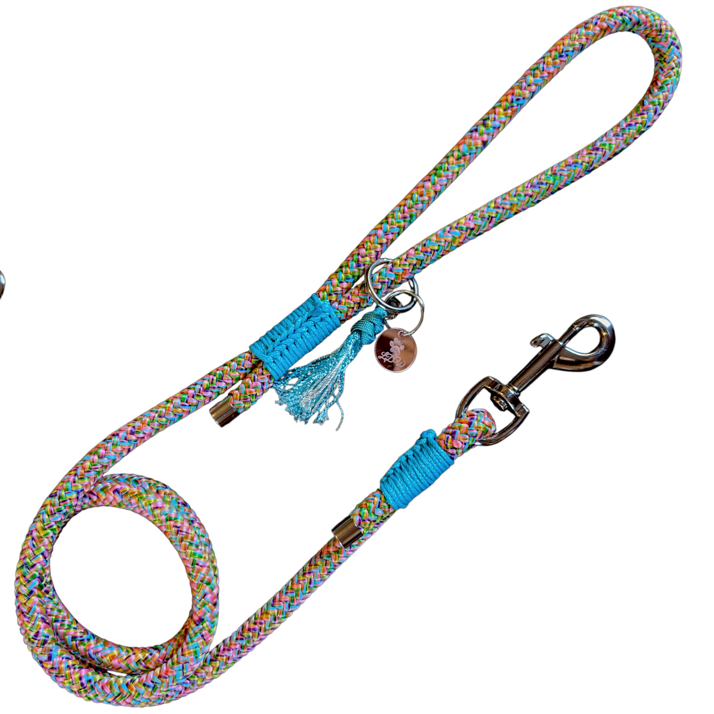 Laisse FLOWERS 10mm
