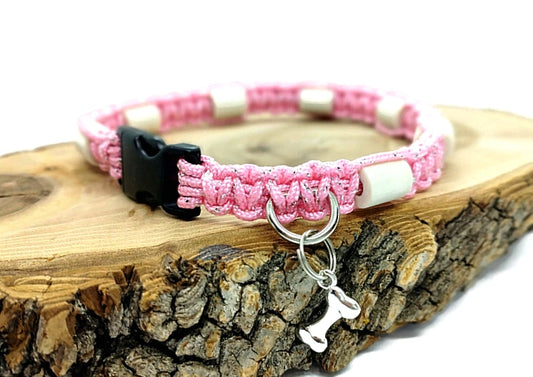 EM Ceramic Anti-Tick Collar | Metallic Dog Leash
