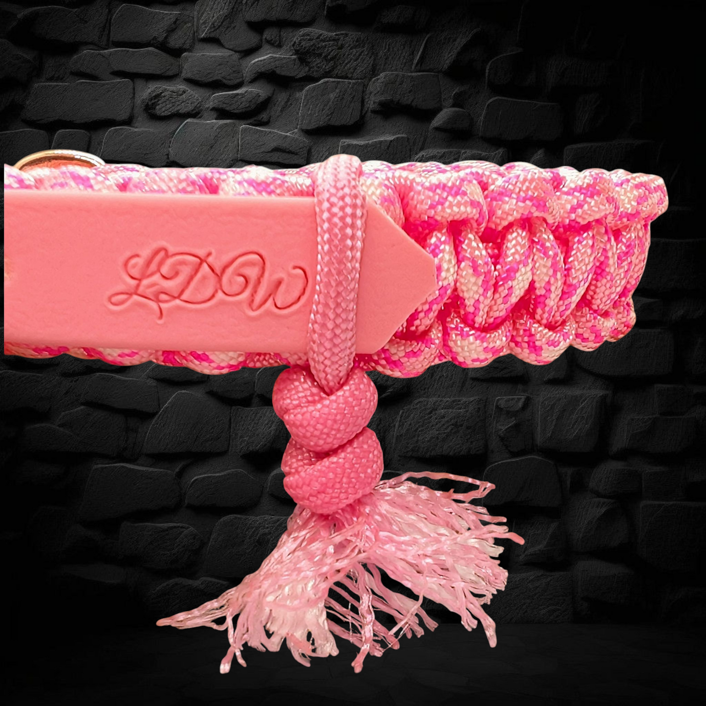 Verstellbares Kaugummi-Hundehalsband – 2 cm breit | Woof Leash