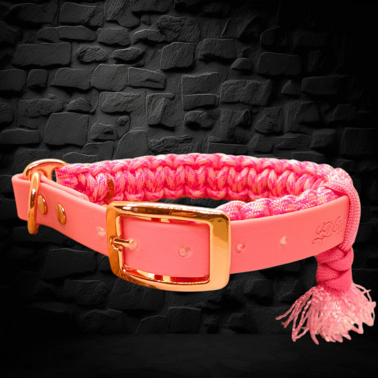 Verstellbares Kaugummi-Hundehalsband – 2 cm breit | Woof Leash
