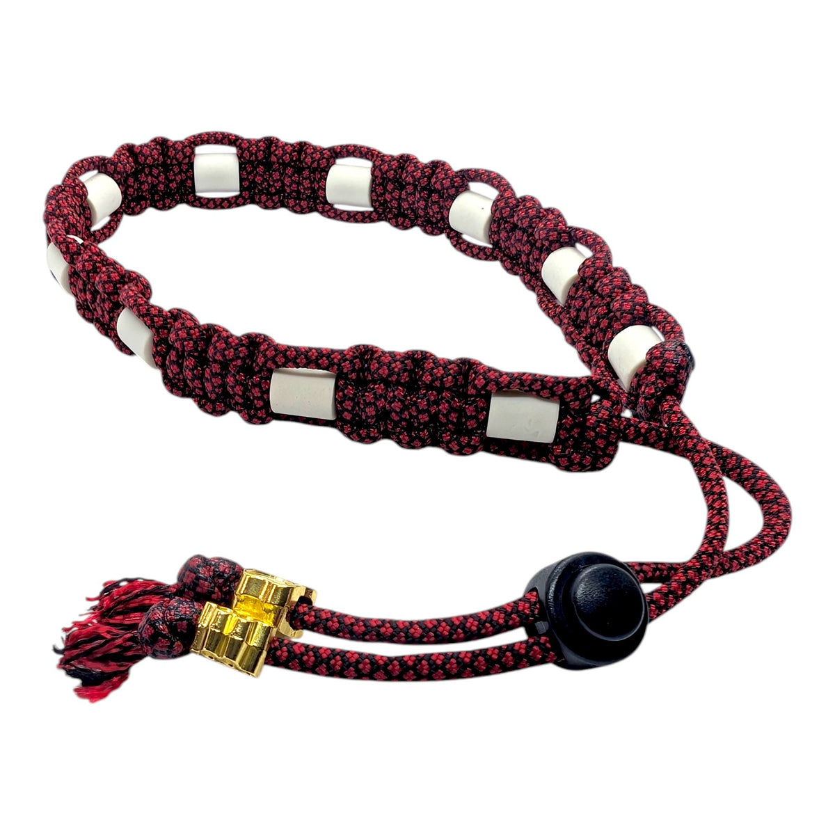 Collier réglable anti-tiques en céramique EM - Largeur 2cm Red DIAMOND