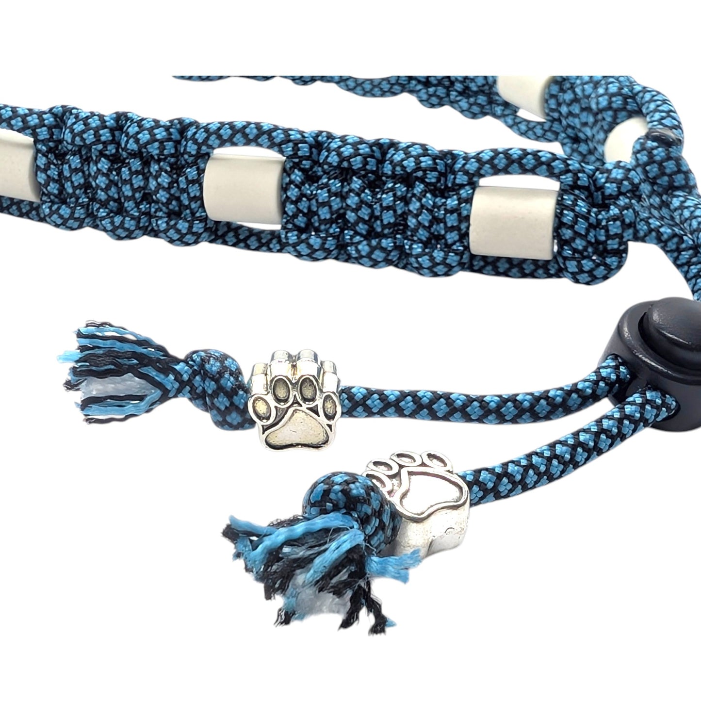 Collier réglable anti-tiques en céramique EM - Largeur 2cm Blue DIAMOND