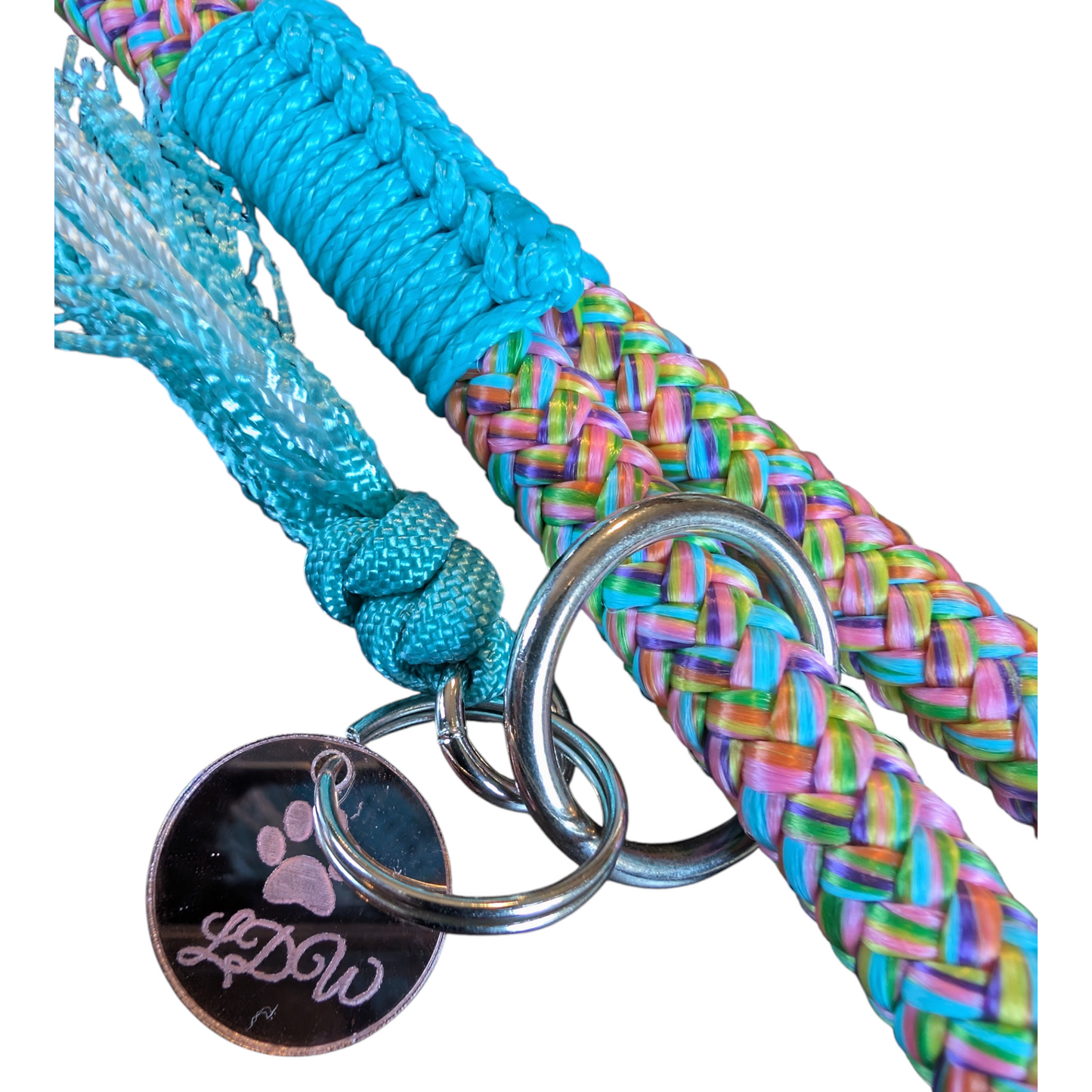 Laisse FLOWERS 10mm
