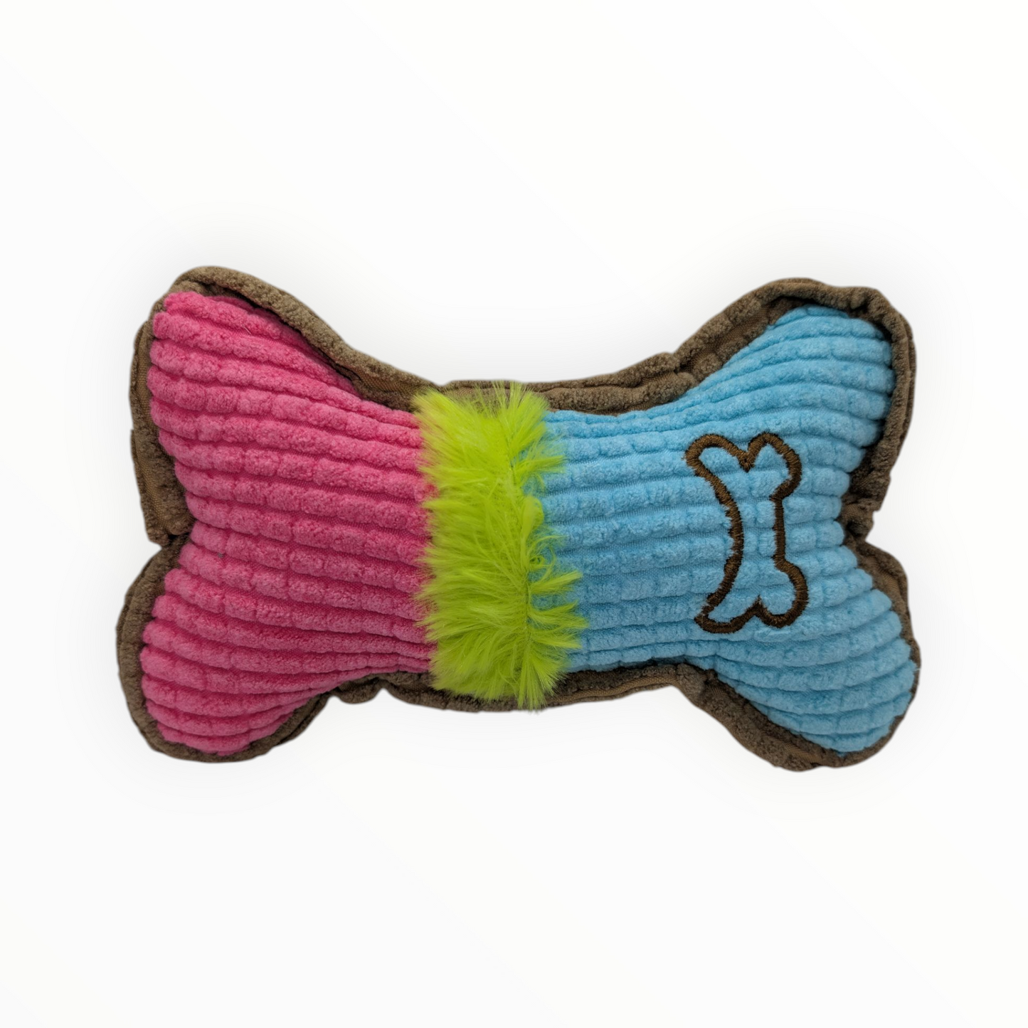 Interactive Plush Toy in the Shape of a Bone