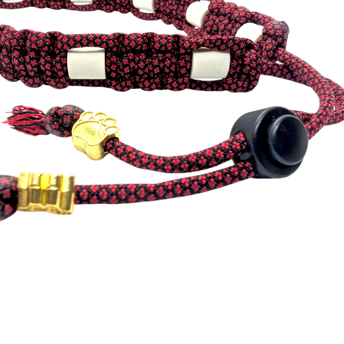 Collier réglable anti-tiques en céramique EM - Largeur 2cm Red DIAMOND