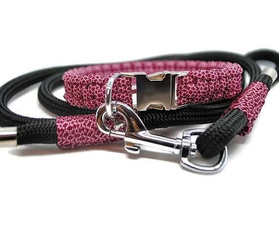 Hundehalsband Diamond Kollektion – 2 cm breit | Hundeleine