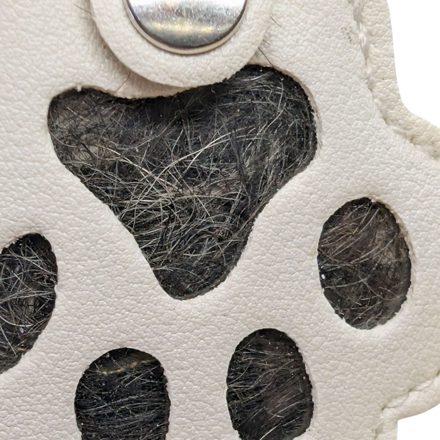 Personalized Keychain with Dog Hair or Other Animal Hair